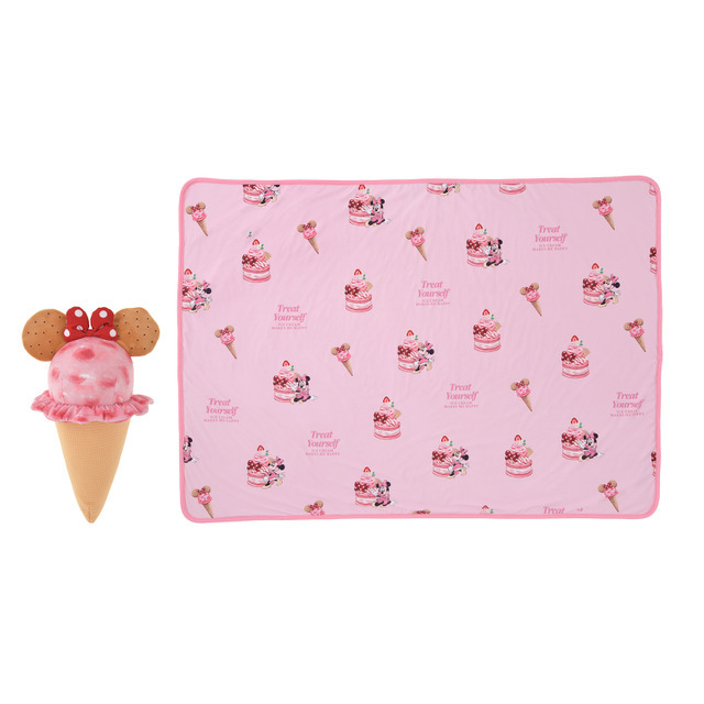 ディズニーストア「ミニー ブランケット 接触冷感 ケース入り サマースイーツ Disney Cool Goods」
