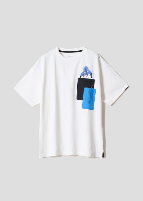 TVアニメ『攻殻機動隊 STAND ALONE COMPLEX』×グラニフ　「さよならバトーさん｜ビッグシルエットTシャツ」