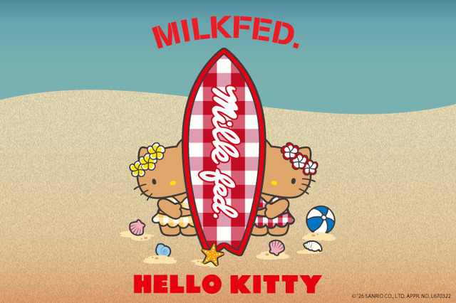 【MILKFED. x HELLO KITTY】