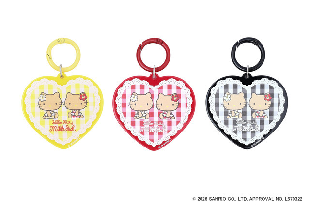 【MILKFED. x HELLO KITTY】SUN-KISSED F2F KEYCHAIN