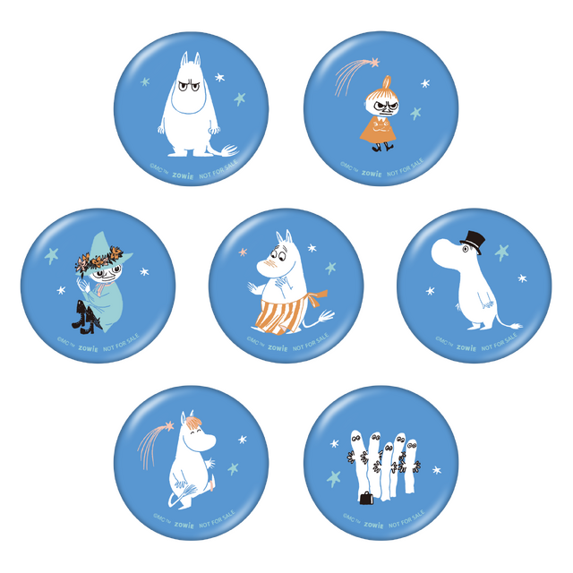 「オリジナル缶バッジ」全７種