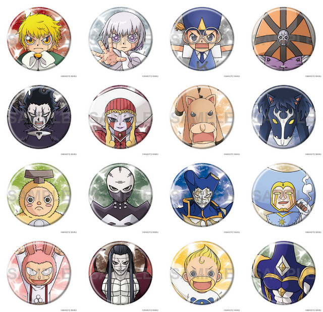 【F賞】<全16種>缶バッジ