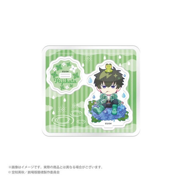 梅雨ver. 描き起こしトレーディングアクリルミニスタンド　単品 880円(税込)/BOX 7,040円(税込)