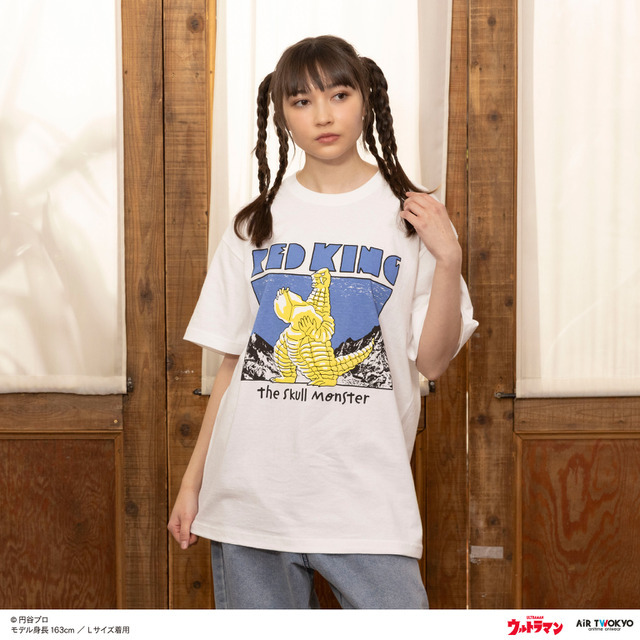 アメコミイラストTシャツ 1（レッドキング）