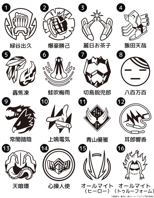 僕のヒーローアカデミア エンブレムシーリングスタンプ