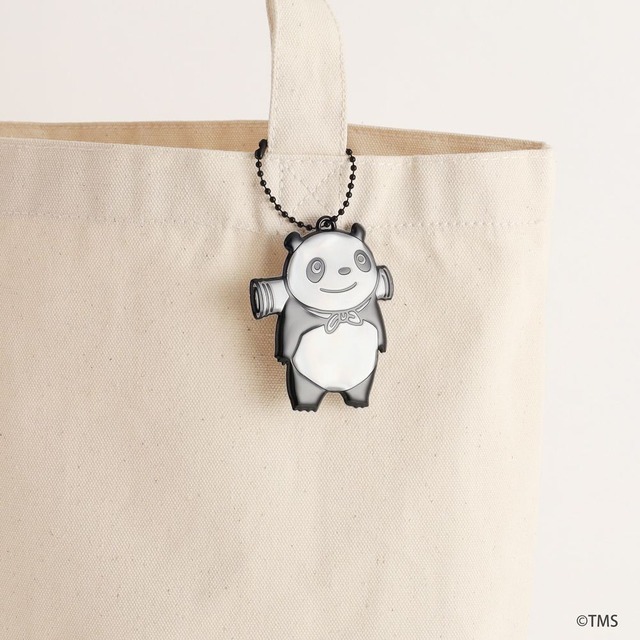 「パンダコパンダ」リフレクターキーホルダー　各￥990 (税込)