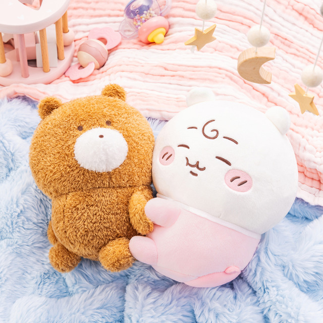B賞：磁石でぴたっと！くまとなかよしなちいかわぬいぐるみ