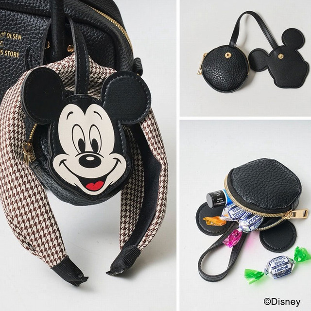 ヤングアンドオルセン「YOUNG ＆ OLSEN The DRYGOODS STORE SHOULDER BAG BOOK with Disney MICKEY MOUSE」使用イメージ