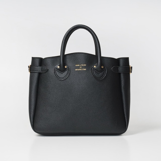 ヤングアンドオルセン「YOUNG ＆ OLSEN The DRYGOODS STORE BELTED TOTE BAG BOOK BLACK」