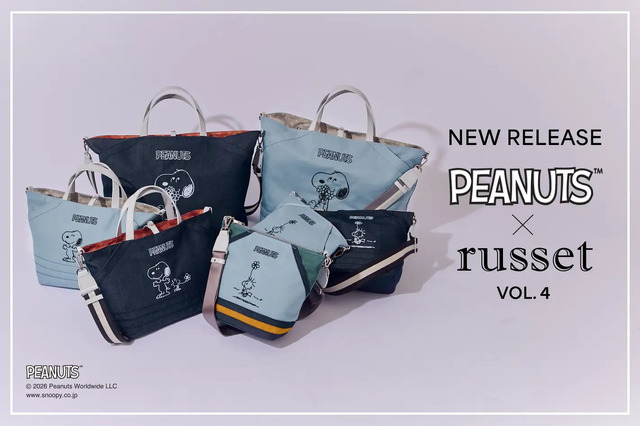 《PEANUTS×russet》
