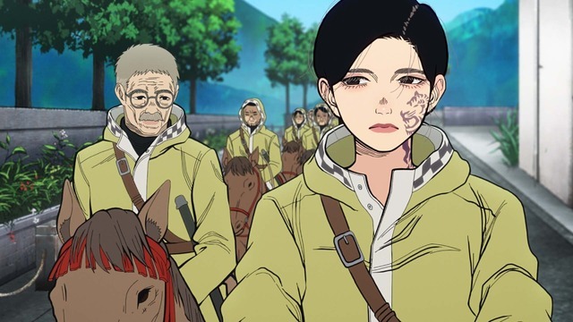 春アニメ『日本三國』第8話「龍虎決戦」場面写真（C）松木いっか／小学館／日本三國製作委員会