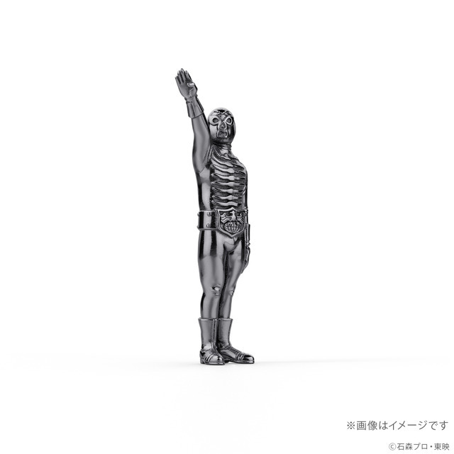 ショッカー戦闘員（骨）　シルバー925ミニフィギュア