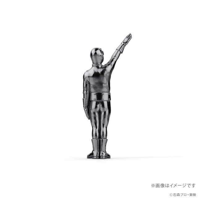 ショッカー戦闘員（骨）　シルバー925ミニフィギュア
