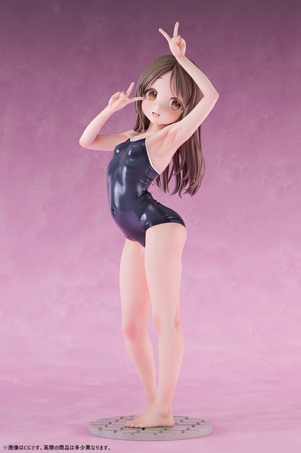 「スク水部 小花りな 1/5スケール塗装済み完成品フィギュア」