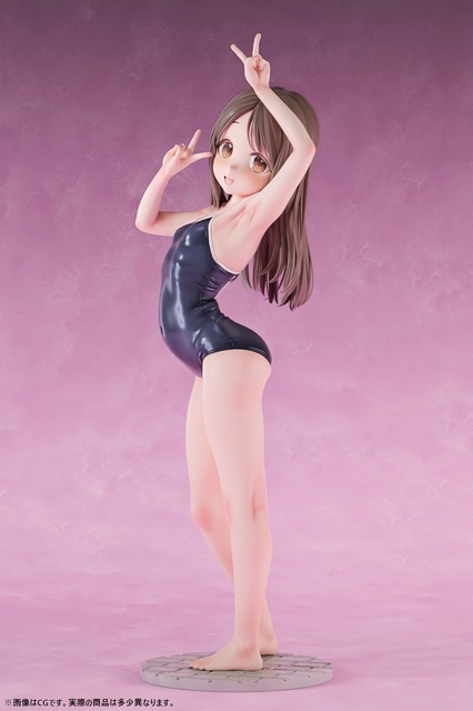 「スク水部 小花りな 1/5スケール塗装済み完成品フィギュア」
