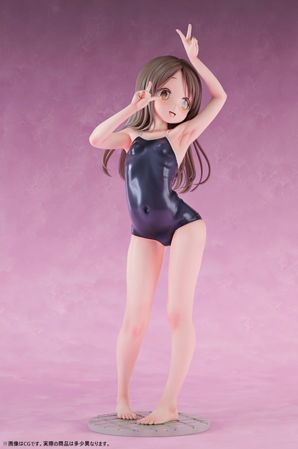 「スク水部 小花りな 1/5スケール塗装済み完成品フィギュア」
