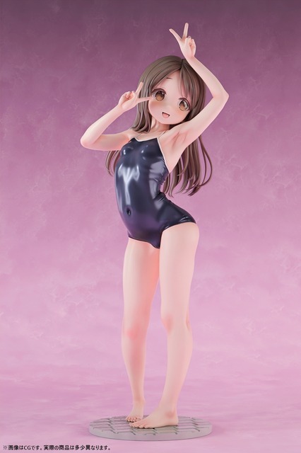 「スク水部 小花りな 1/5スケール塗装済み完成品フィギュア」