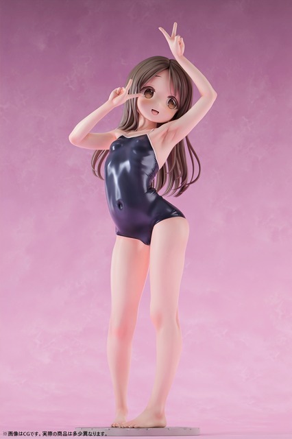 「スク水部 小花りな 1/5スケール塗装済み完成品フィギュア」