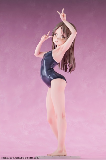 「スク水部 小花りな 1/5スケール塗装済み完成品フィギュア」