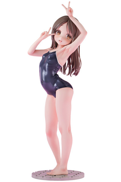 「スク水部 小花りな 1/5スケール塗装済み完成品フィギュア」