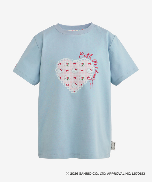 【Cath Kidston × Hello Kitty】 ベーシックTシャツ