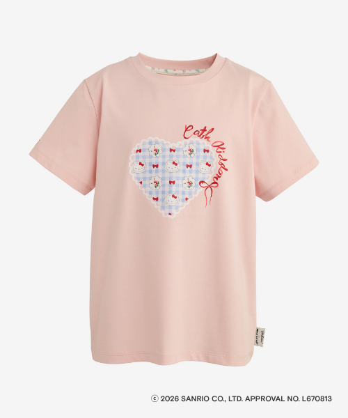 【Cath Kidston × Hello Kitty】 ベーシックTシャツ