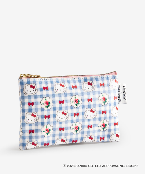 【Cath Kidston × Hello Kitty】 ジップドパース