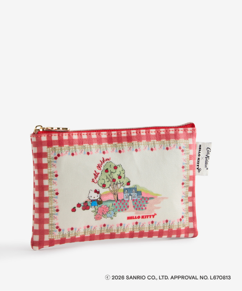 【Cath Kidston × Hello Kitty】 ジップドパース
