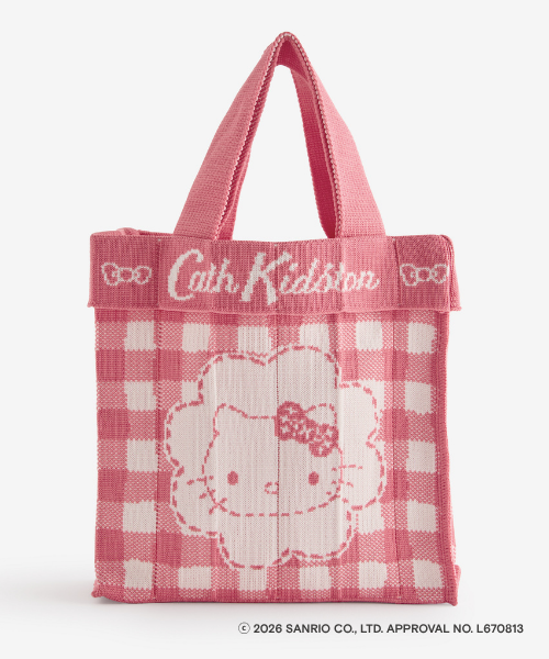 【Cath Kidston × Hello Kitty】ニットハンドバッグ