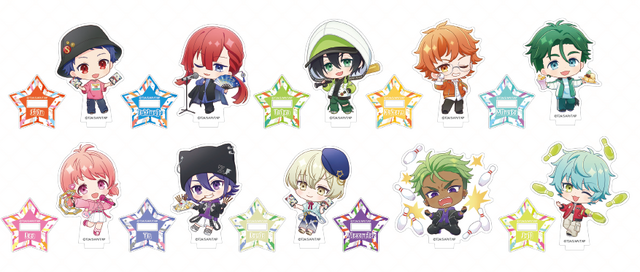 KING OF PRISM × ROUND1 コラボキャンペーン　トレーディングアクリルスタンド