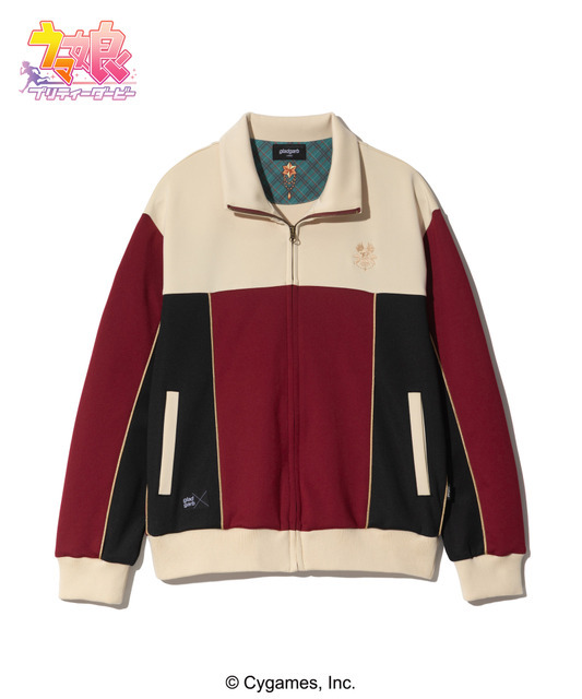ウマ娘 プリティーダービー×gladgarb Vodka Track Jacket