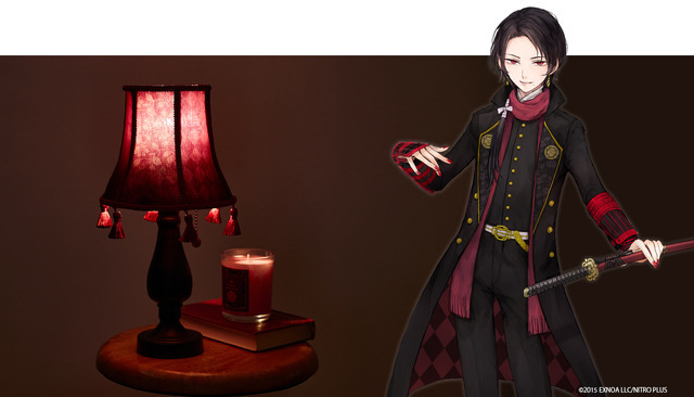『刀剣乱舞ONLINE』テーブルランプ／加州清光、へし切長谷部