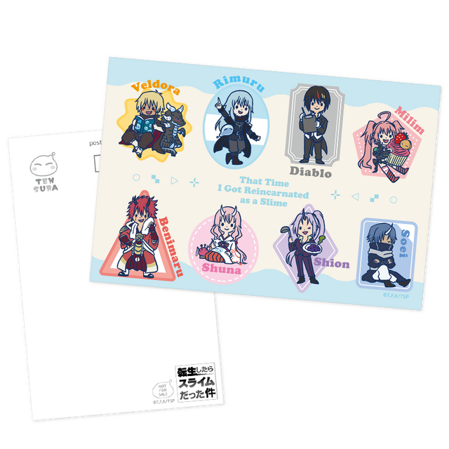 TVアニメ『転生したらスライムだった件』POP UP SHOP in 渋谷ヒカリエ ShinQs　特典ポストカード（全1種）
