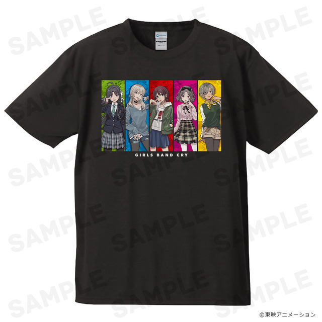 『ガールズバンドクライ』Tシャツ