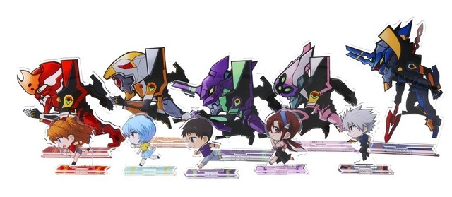 ヱヴァンゲリヲン新劇場版　走るデフォルメシリーズ　アクリルスタンド大