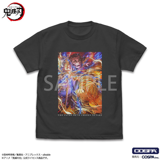 善逸と獪岳 フルカラーTシャツ