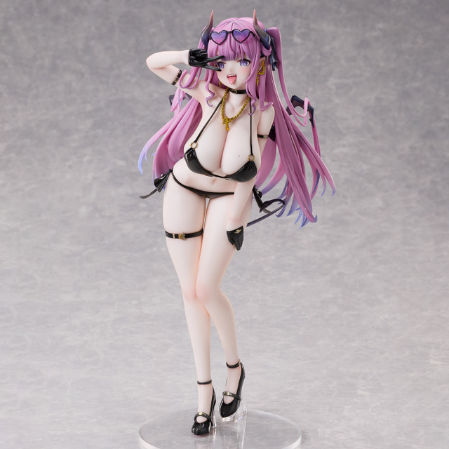 「しまぬんイラスト『ザコザコちゃん』1/6スケール完成品フィギュア」