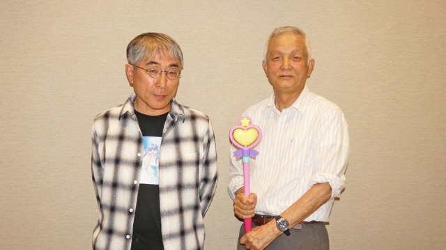 チーフディレクターを務めた小林治さん（右）と、各話演出を務めた望月智充さん(左)