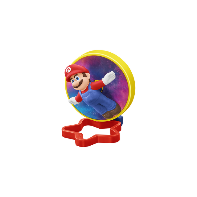マリオやピーチ姫がマクドナルドのハッピーセットに☆ 映画「ザ・スーパーマリオギャラクシー・ムービー」のおもちゃ＆スペシャルブックが登場