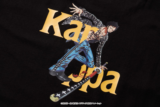 「ワンピース」×Kappaコラボフーディ・Tシャツ フーディ各9,800円（税抜き）Tシャツ各5,900円（税抜き）（C）尾田栄一郎／集英社・フジテレビ・東映アニメーション