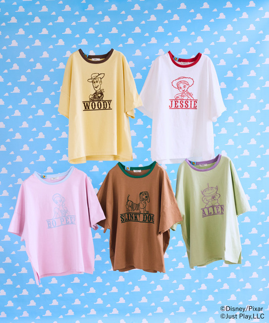 リンガーTシャツ/TOY STORY