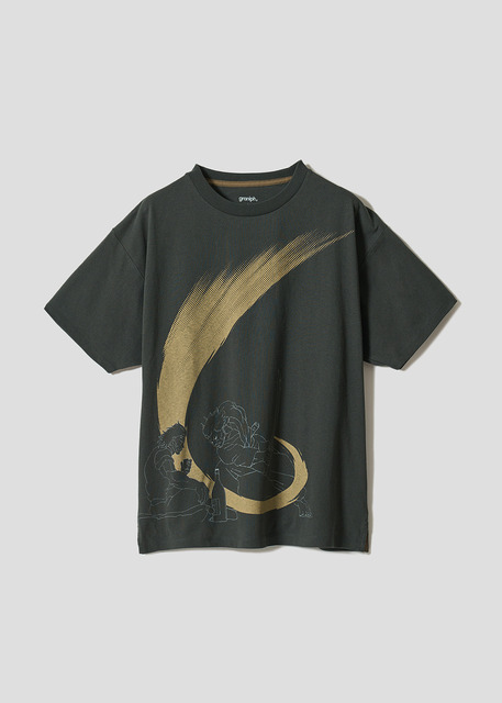アニメ『刃牙道』×グラニフ　「強き人よ｜ビッグシルエットTシャツ」