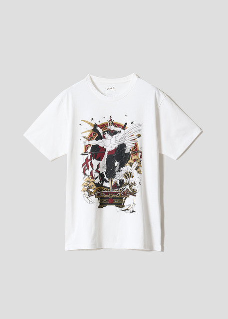 アニメ『刃牙道』×グラニフ　「消力（シャオリー）｜Tシャツ」