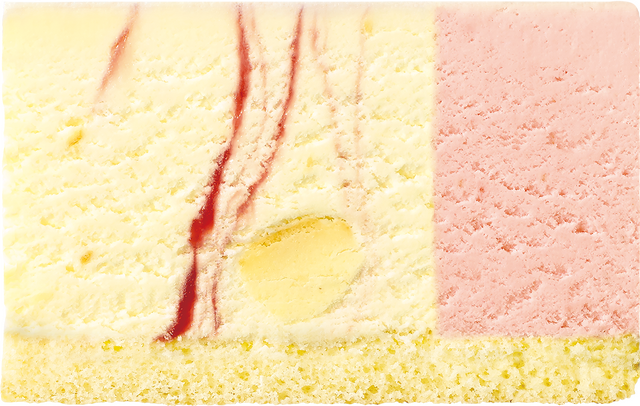 ストロベリーチーズケーキ＋ストロベリー（ホワイトスポンジ）