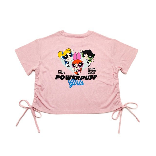パワーパフガールズ 脇シャーリングTシャツ