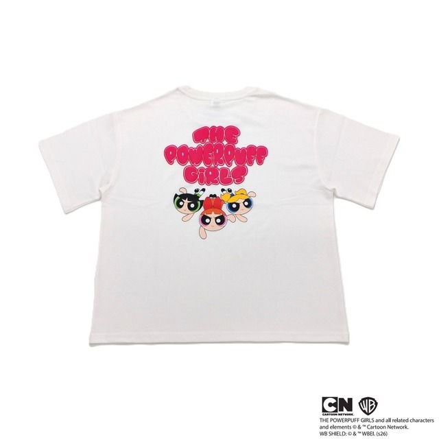 パワーパフガールズ 発泡プリントTシャツ