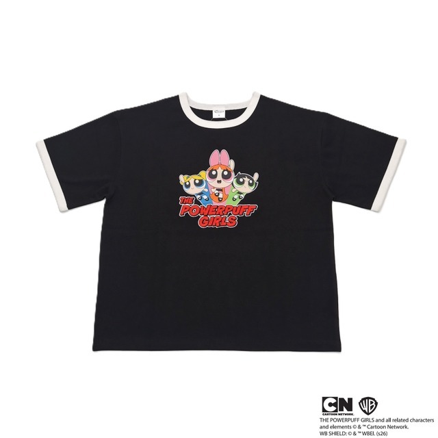 パワーパフガールズ リンガーTシャツ