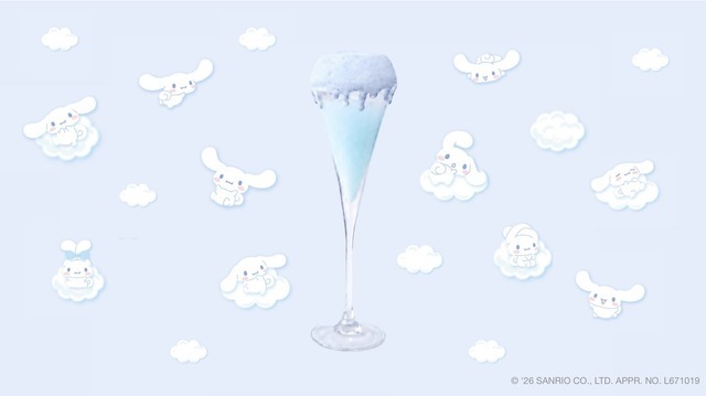 ミルキーブルーモクテル