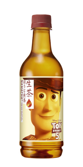 キリン「生茶 ほうじ煎茶」トイ・ストーリー限定ラベル