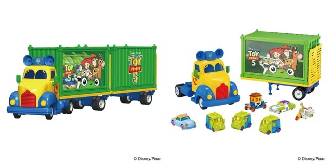 「ドリームトミカ ディズニーモータース トイズキャリー トイ・ストーリー5」4,400円